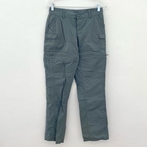 The North Face zip off cargo hiking pants